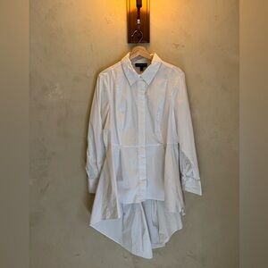 Lane Bryant Hi-Lo Button Down Shirt